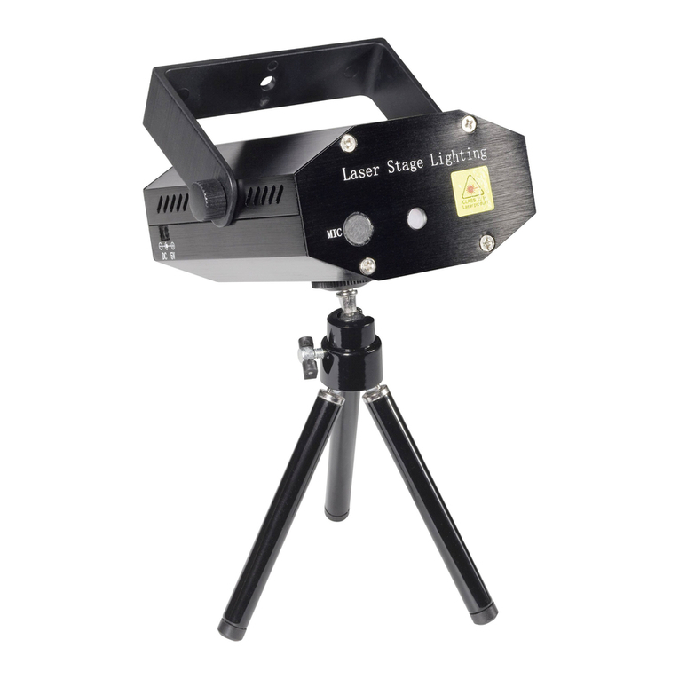 MC Crypt Mini Star Laser Manuel utilisateur