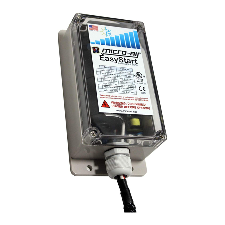 MICRO-AIR EasyStart Home Manuel utilisateur