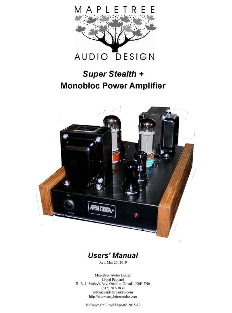 Mapletree Super Stealth + Manuel utilisateur Mapletree Super Stealth + Manuel utilisateur