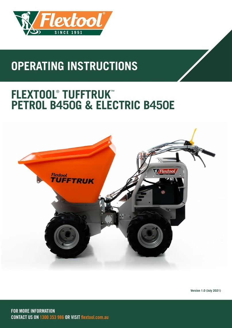 Flextool TUFFTRUK B450G Manuel utilisateur Flextool TUFFTRUK B450G Manuel utilisateur
