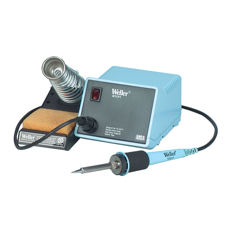 Cooper Tools Weller WTCP 51 Manuel utilisateur