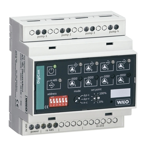 Wilo Control DigiCon Manuel utilisateur