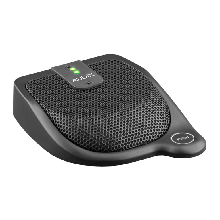 Audix M63 Guide de dépannage Audix M63 Guide de dépannage