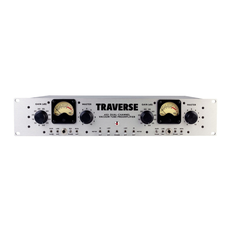 Traverse 652 Manuel utilisateur