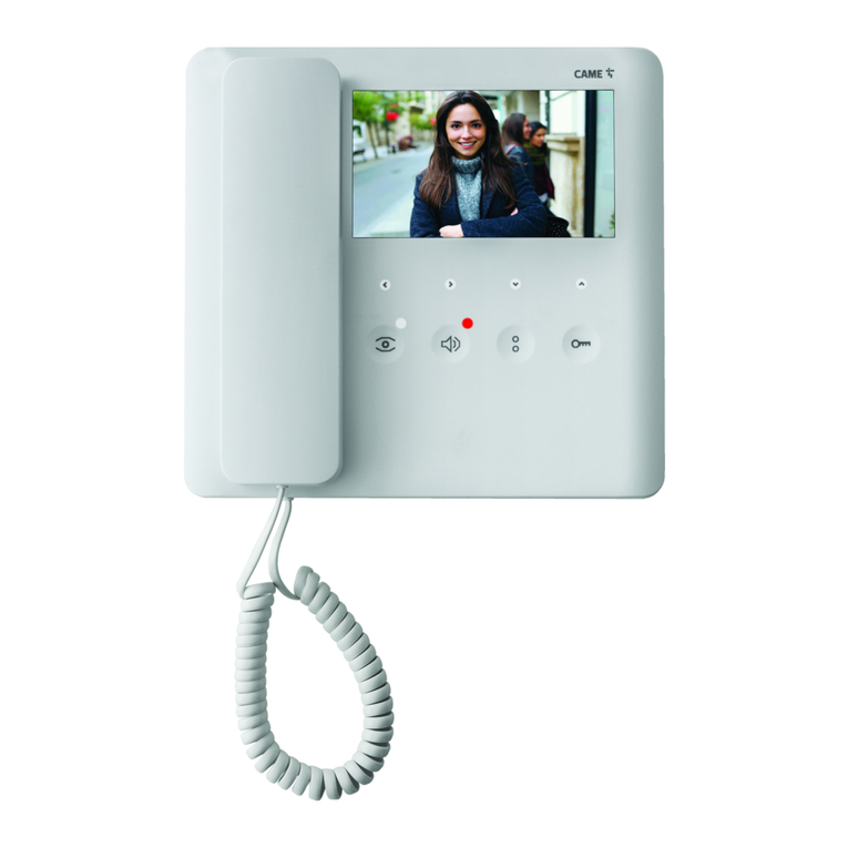 CAME AGT V Manuel utilisateur