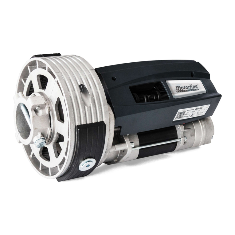 Motorline professional Rolling SP Manuel d'utilisation et d'entretien