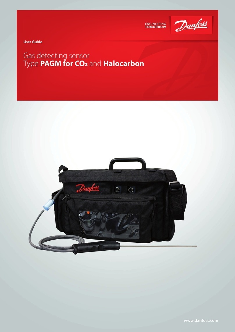 Danfoss PAGM Manuel utilisateur