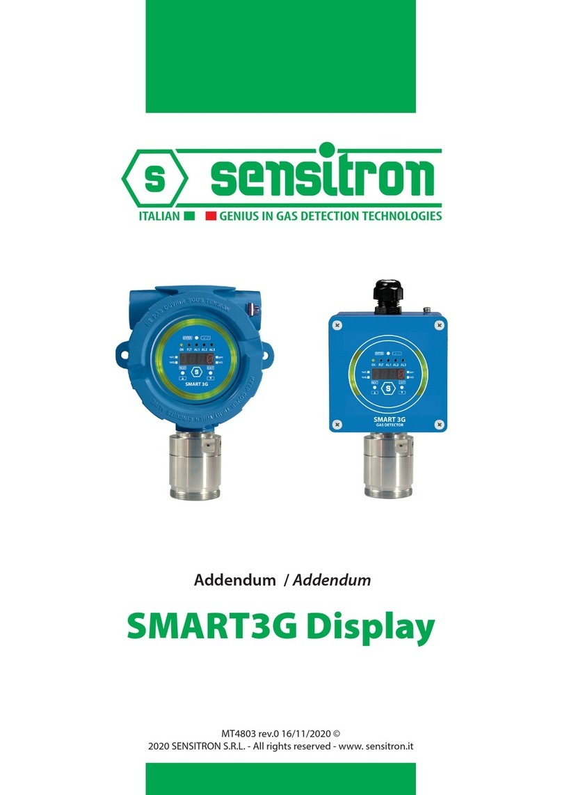 Sensitron SMART3G Instructions d'installation et d'utilisation