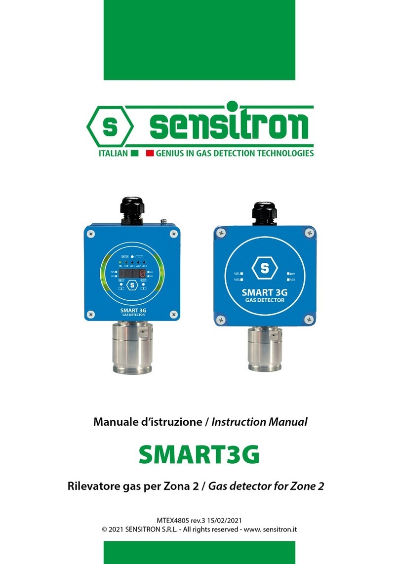 Sensitron SMART3G Manuel utilisateur
