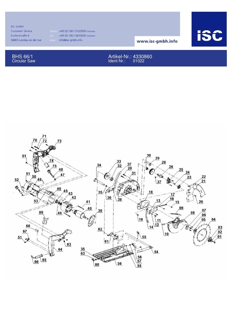 EINHELL BHS 66-1 Manuel utilisateur