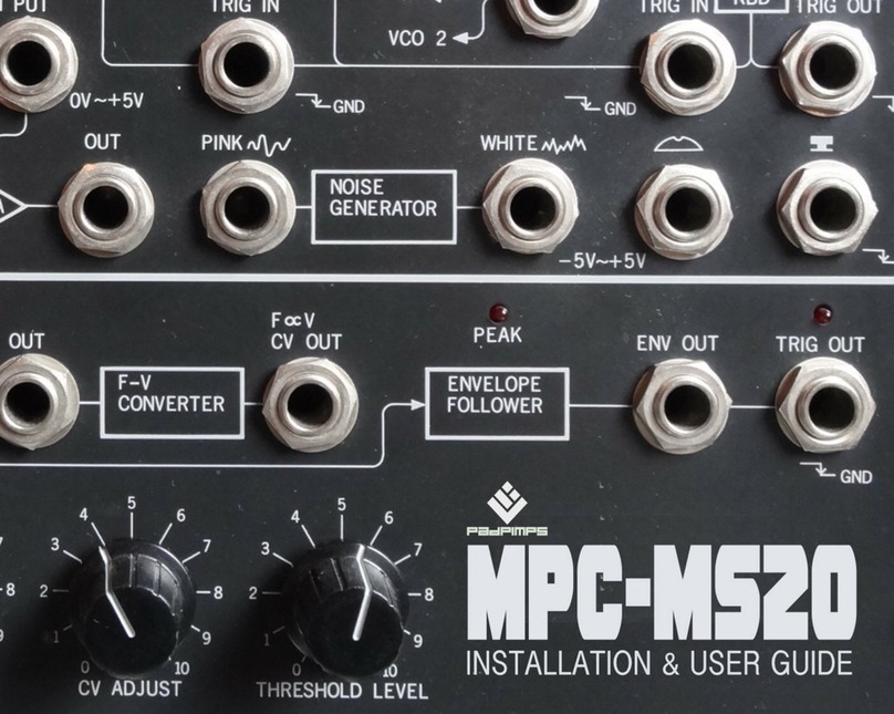 padpimps MPC-MS20 Manuel d'utilisation