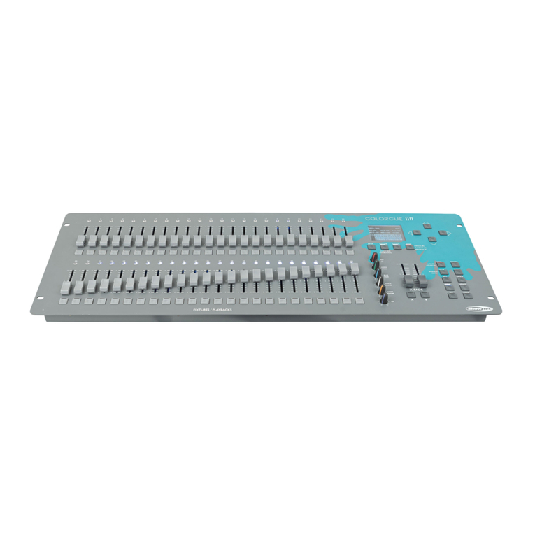 Show Tec ColorCue 4 Manuel utilisateur