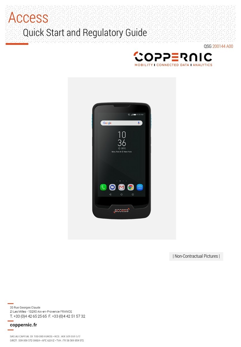 Coppernic Access Manuel utilisateur