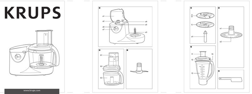 Krups Variomix 3000 Pro Manuel utilisateur