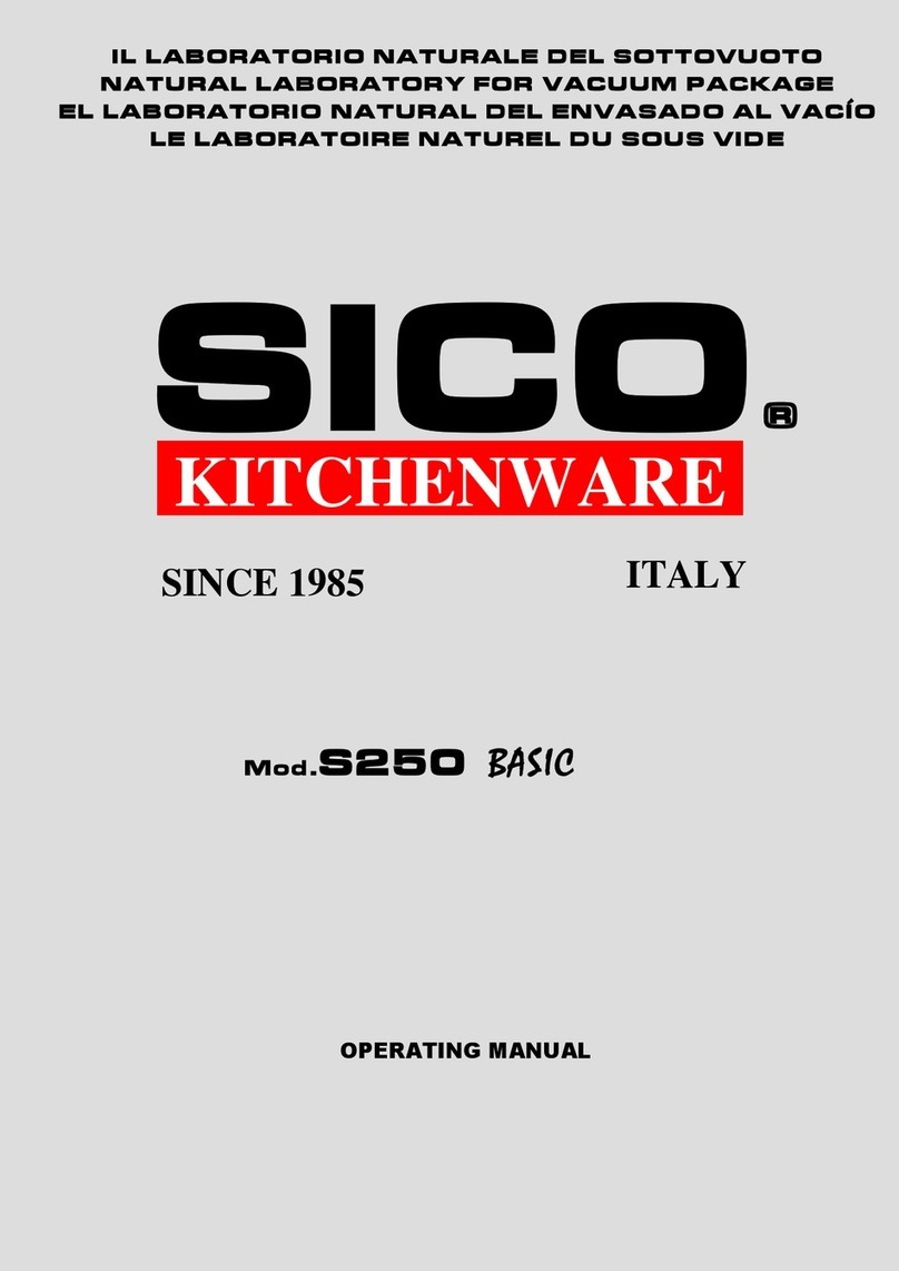 SICO S250 BASIC Manuel utilisateur
