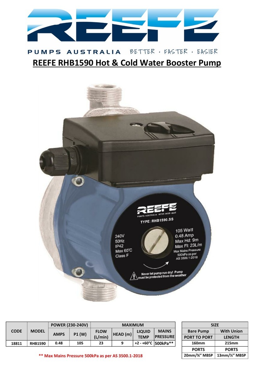 Reefe RHB1590 Manuel utilisateur