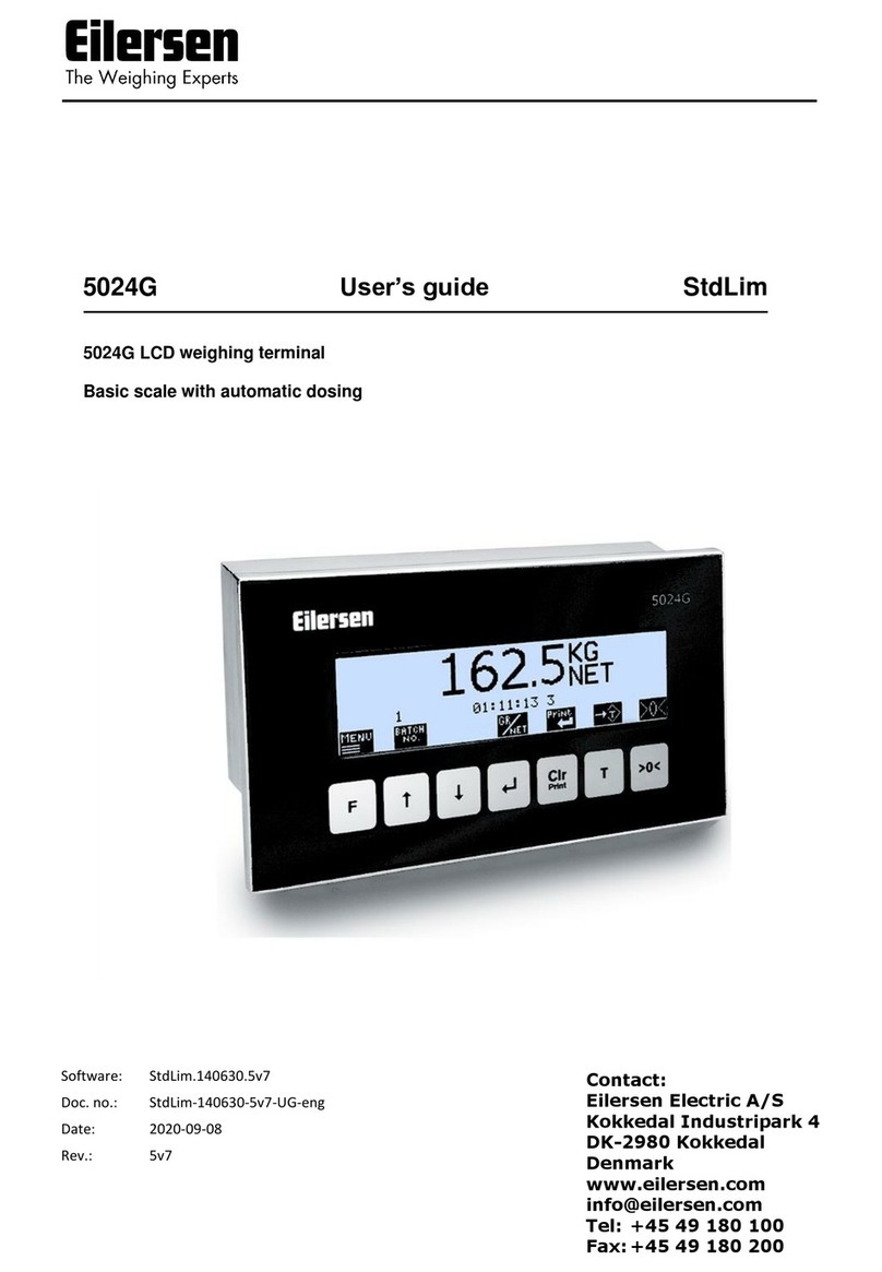 Eilersen 5024G Manuel utilisateur Eilersen 5024G Manuel utilisateur