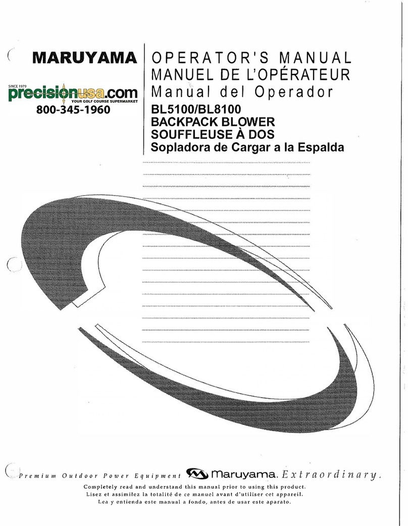 Maruyama bl5100 Manuel utilisateur