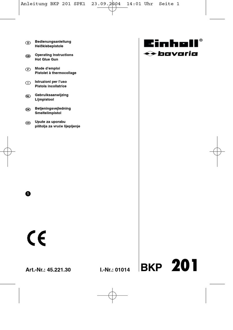 EINHELL Bavaria BKP 201 Manuel utilisateur EINHELL Bavaria BKP 201 Manuel utilisateur