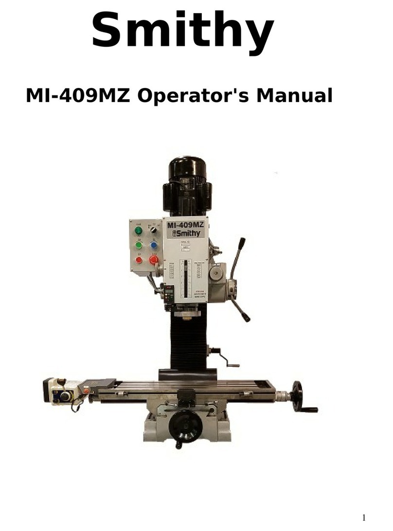 Smithy MI-409MZ Manuel utilisateur