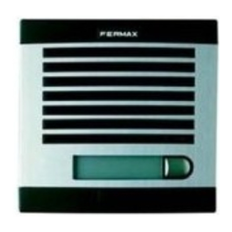 Fermax 1151 Manuel utilisateur