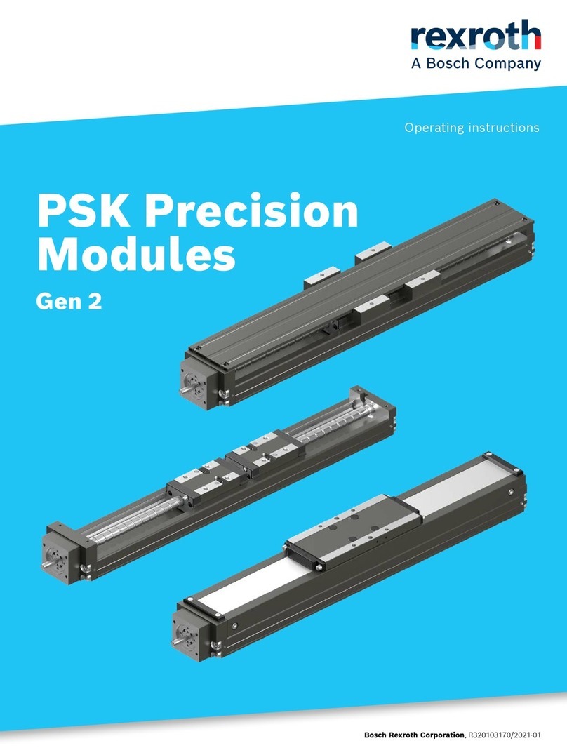 Bosch rexroth PSK Gen 2 Manuel utilisateur