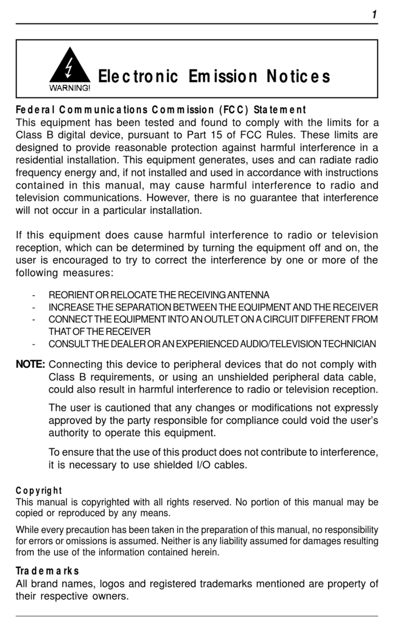 PC Partner 35895100 Series Manuel d'utilisation et d'entretien