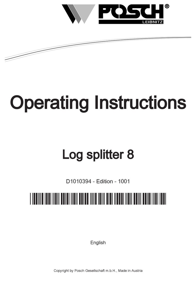 Posch M6140 Manuel utilisateur