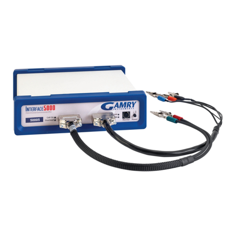 Gamry Interface 5000 Manuel utilisateur
