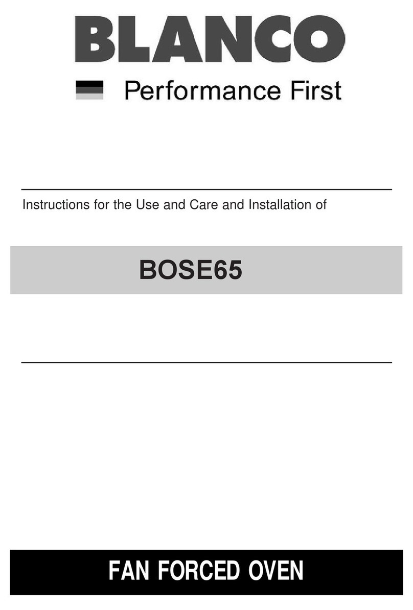 Blanco BOSE65 Guide d'installation