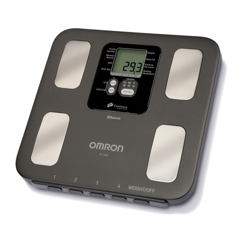 Omron BF206-BT Manuel utilisateur