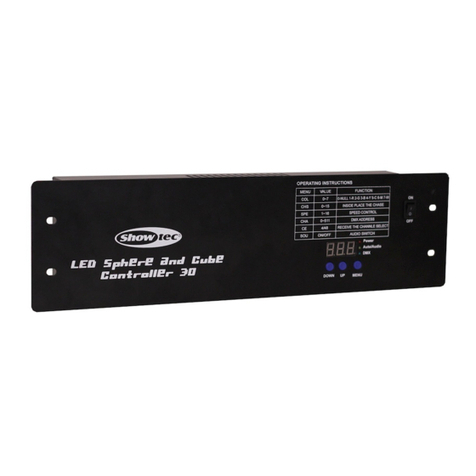 Show Tec LED Spere & Cube Controller 30 Manuel utilisateur