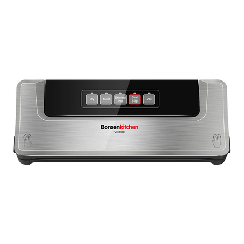 BonsenKitchen VS3000 Manuel utilisateur BonsenKitchen VS3000 Manuel utilisateur