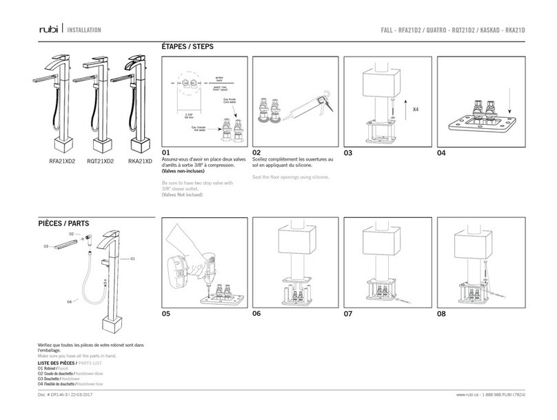 Rubi FALL-RFA21D2 Manuel utilisateur
