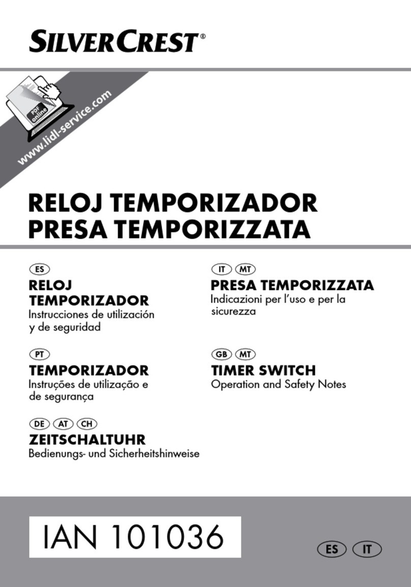 Silvercrest 101036 Manuel utilisateur