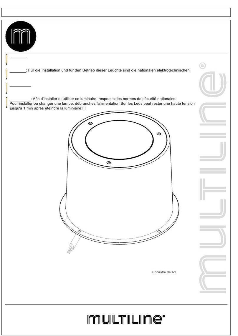 MULTILINE Metro Manuel utilisateur