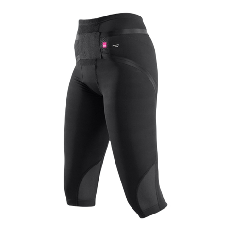 medi Posture plus pants Manuel utilisateur