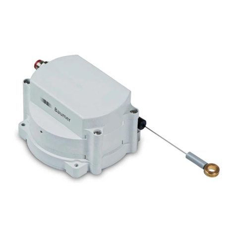 Baumer GCA5 Instructions originales