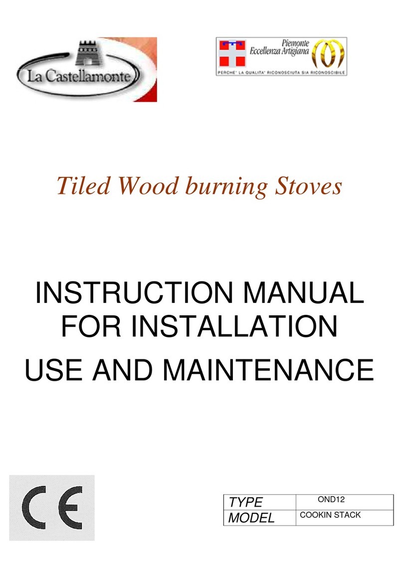 LA CASTELLAMONTE COOKIN STACK Manuel de référence