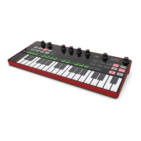 IK UNO Synth Pro Manuel utilisateur