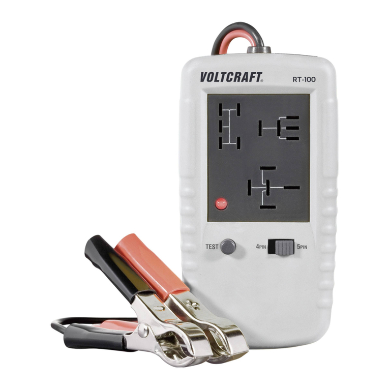 VOLTCRAFT RT-100 Manuel utilisateur