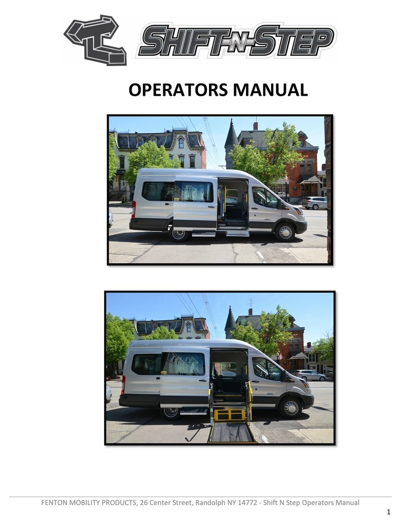 Fenton Shift N Step Manuel utilisateur