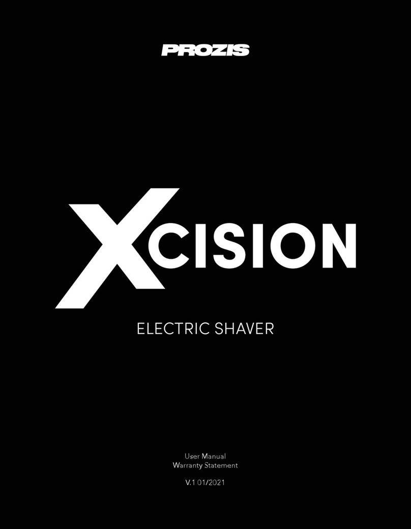 PROZIS Xcision Mode d’emploi