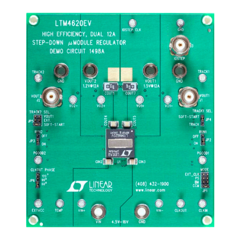 Linear Technology DC1498A Guide de configuration rapide Linear Technology DC1498A Guide de configuration rapide