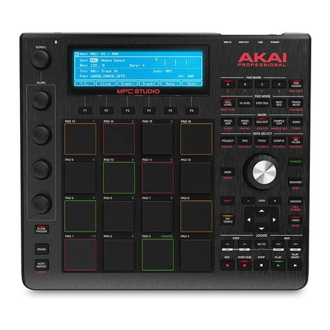 Akai MPC Manuel utilisateur