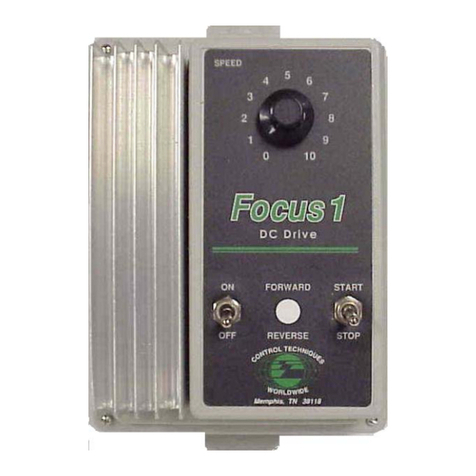 Control Techniques Emerson Focus 1 Manuel utilisateur
