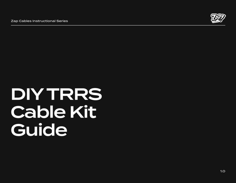 Zap DIY TRRS Manuel utilisateur