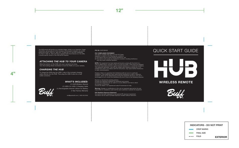 BUFF HUB Manuel utilisateur