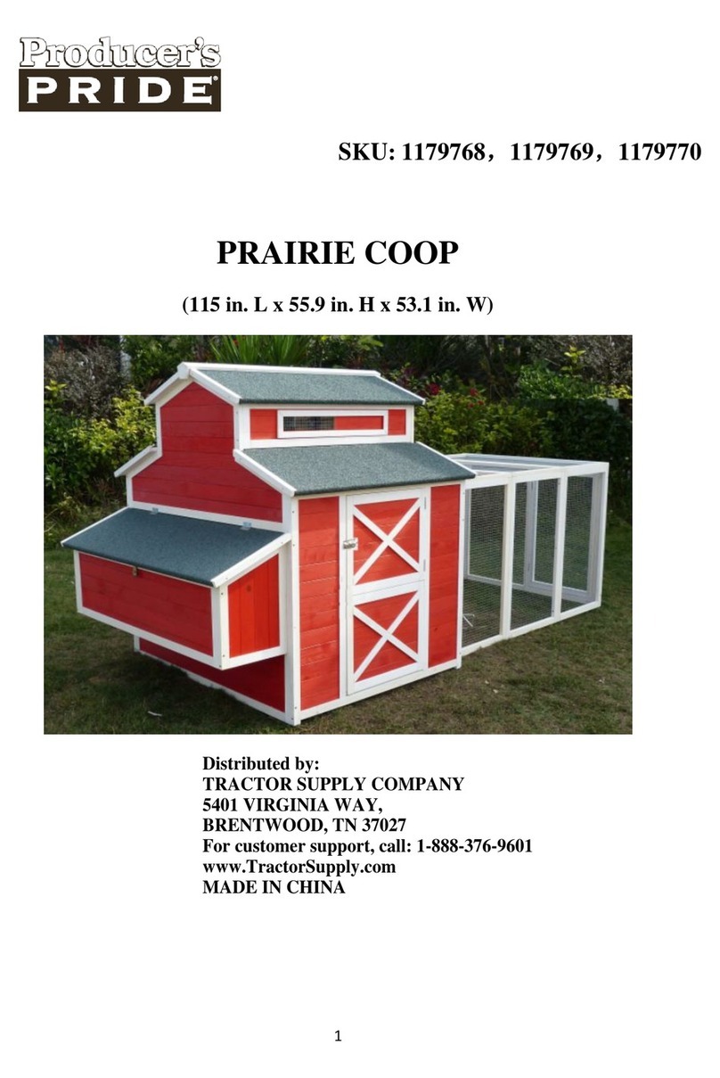 Producer's PRIDE 1179768 Manuel utilisateur