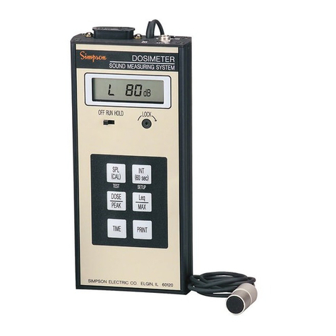 Simpson 897 Manuel utilisateur